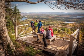 Halte sentier Lac-Drolet